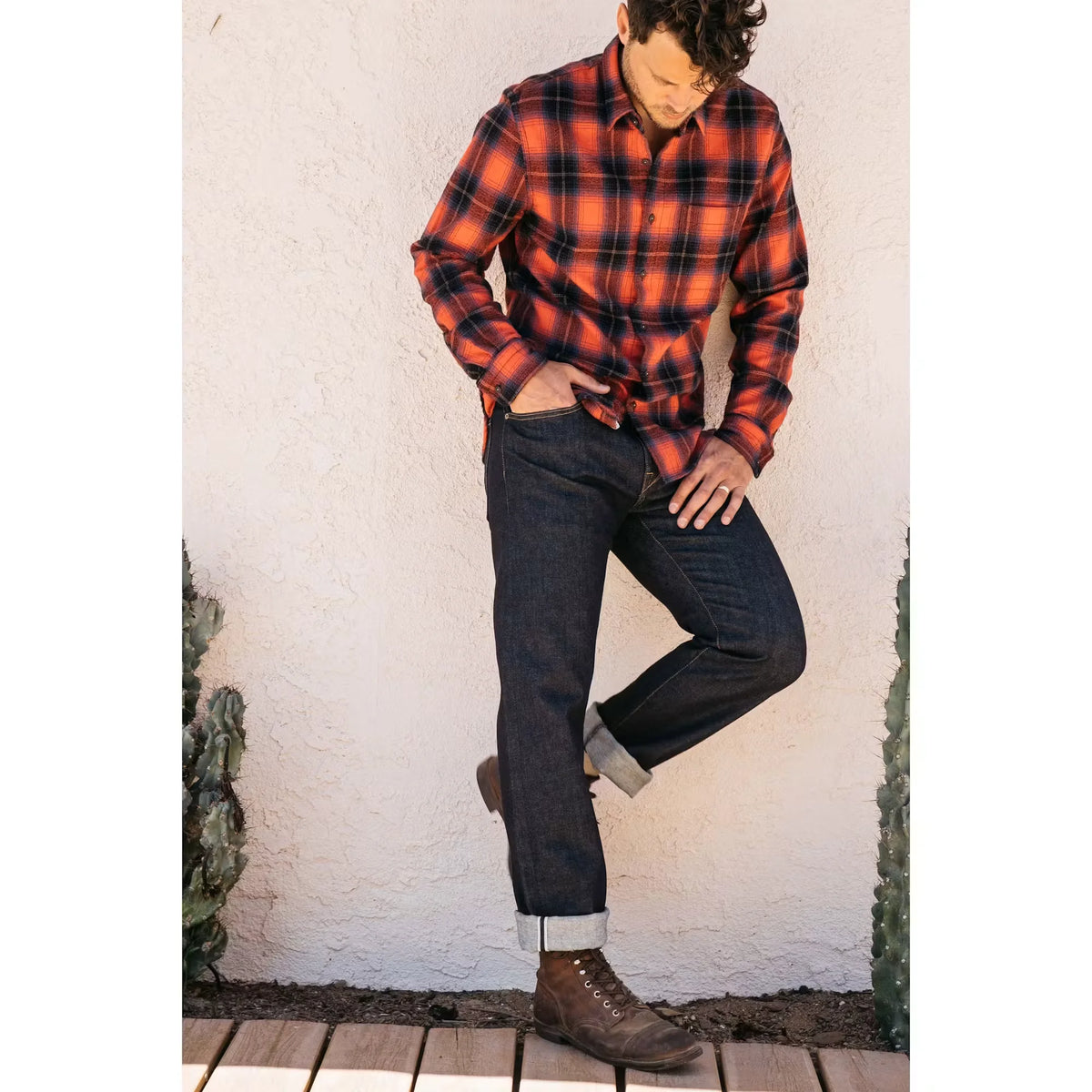 The Hammer Straight Stretch Selvedge Denim Jeans