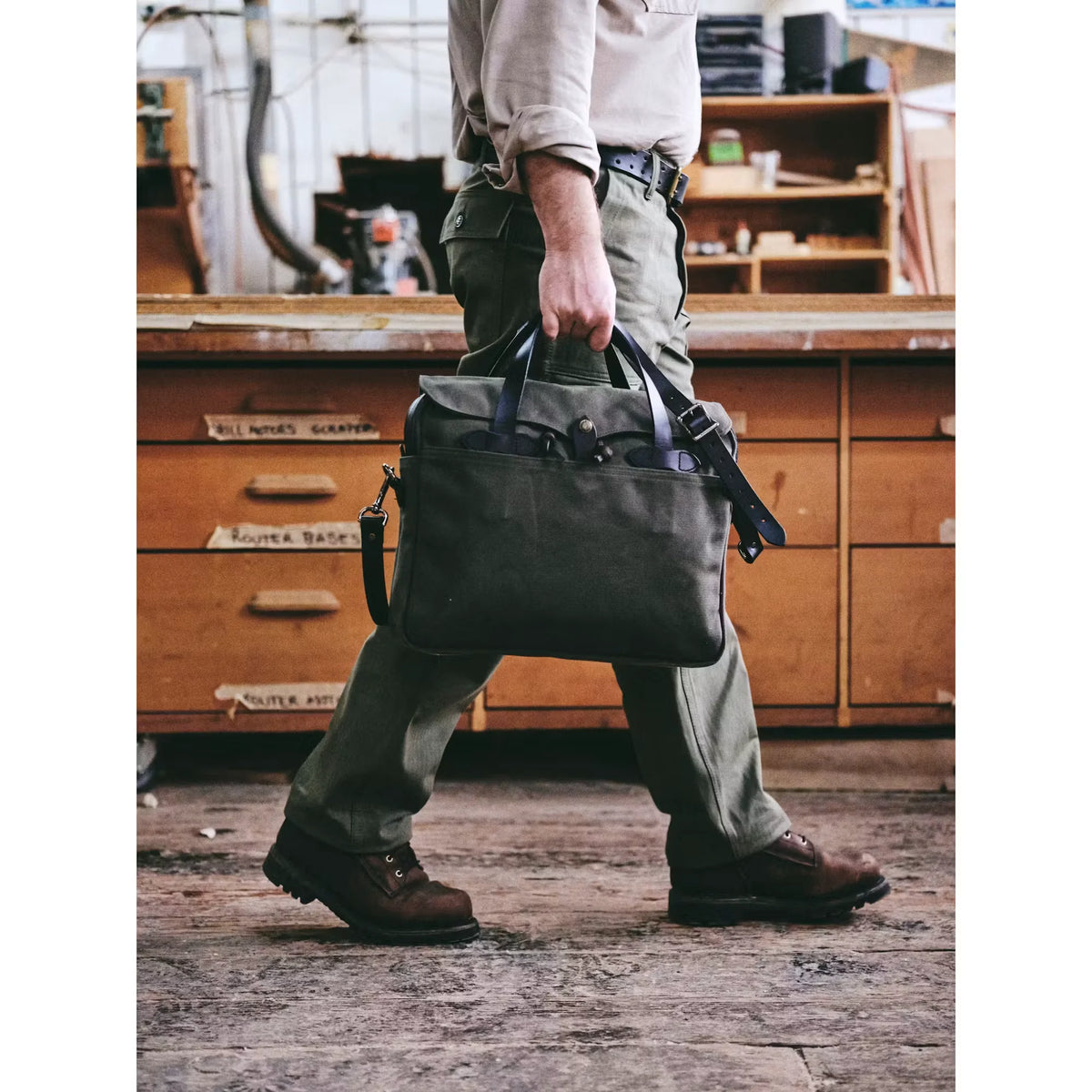 Rugged Twill Original Briefcase - 13l