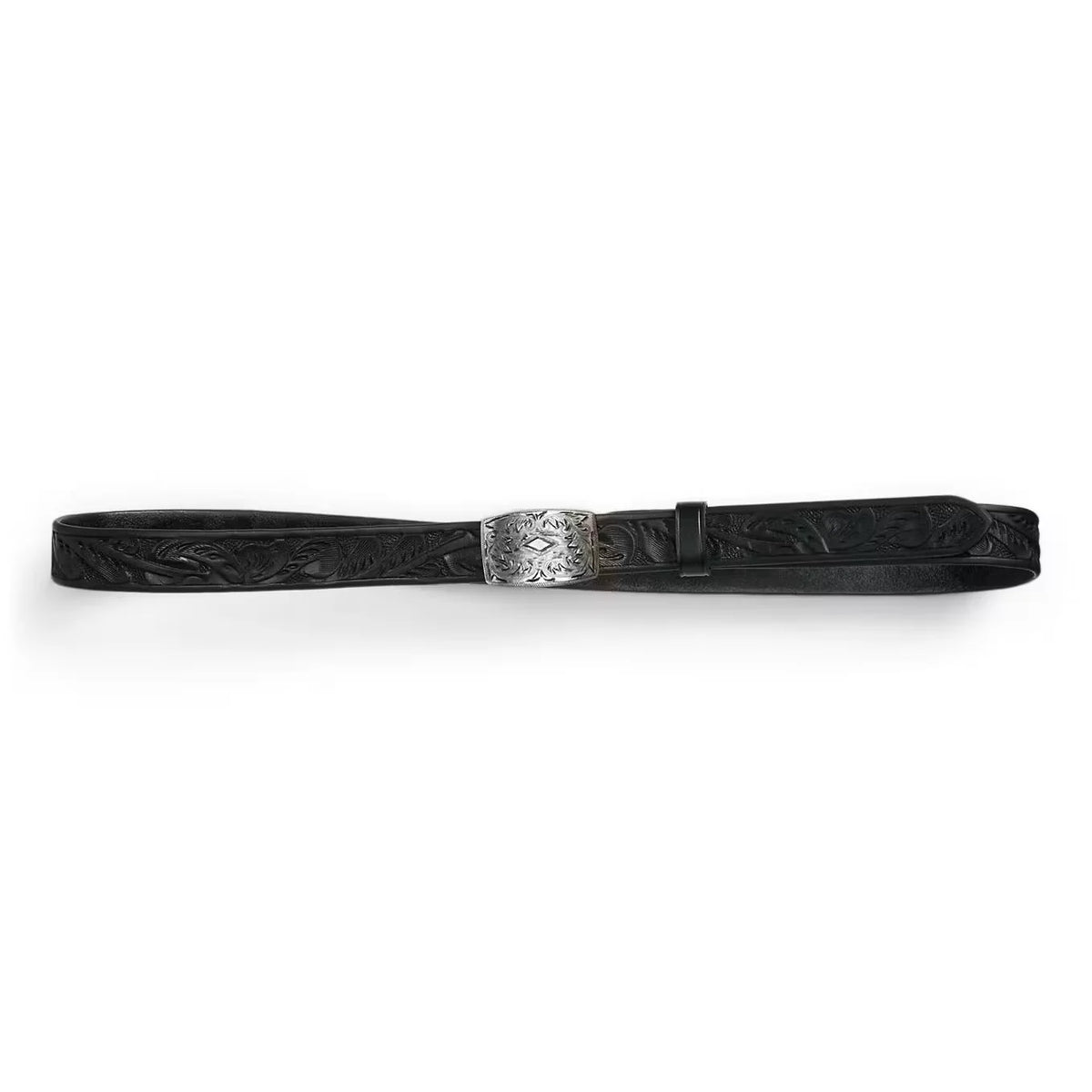 Hand-Tooled Embossed Leather Coleman Belt