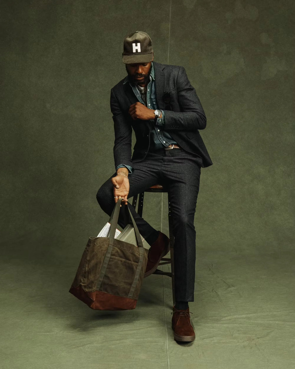 Stretch Wool Trouser