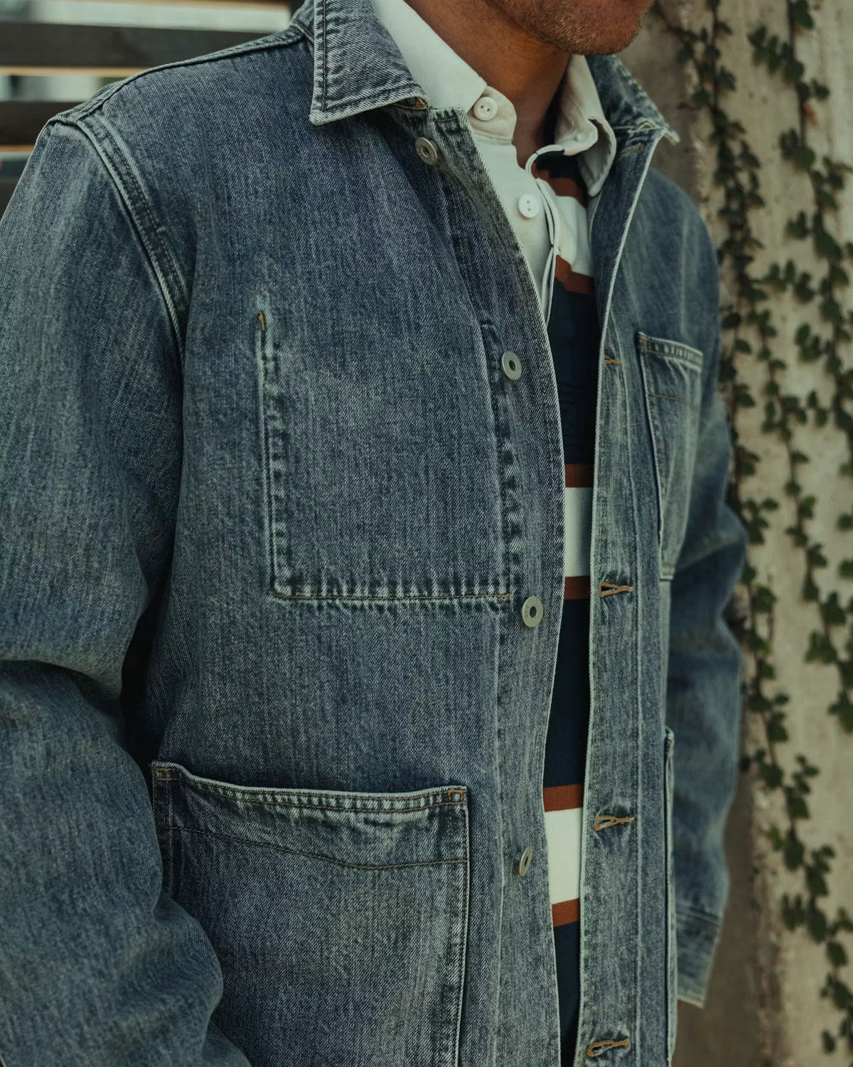 Selvedge Denim Chore Jacket