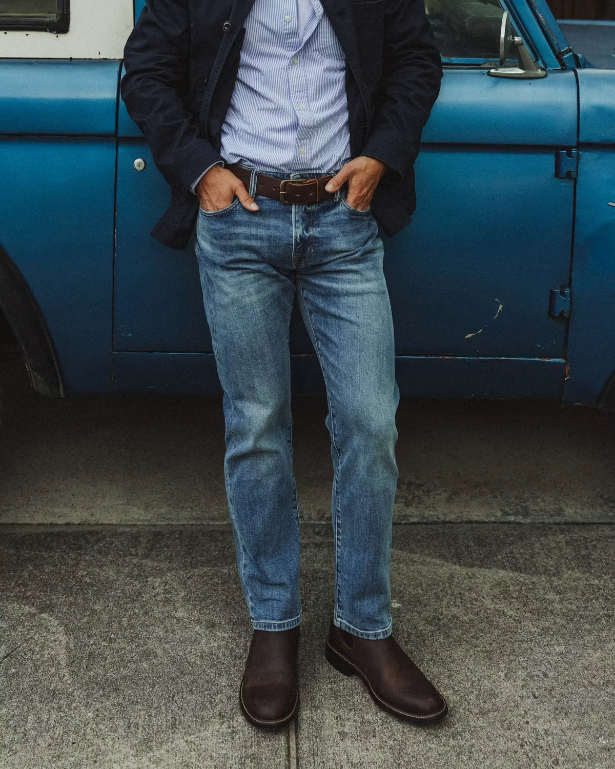 Stretch Selvedge Denim - HB Athletic Tapered