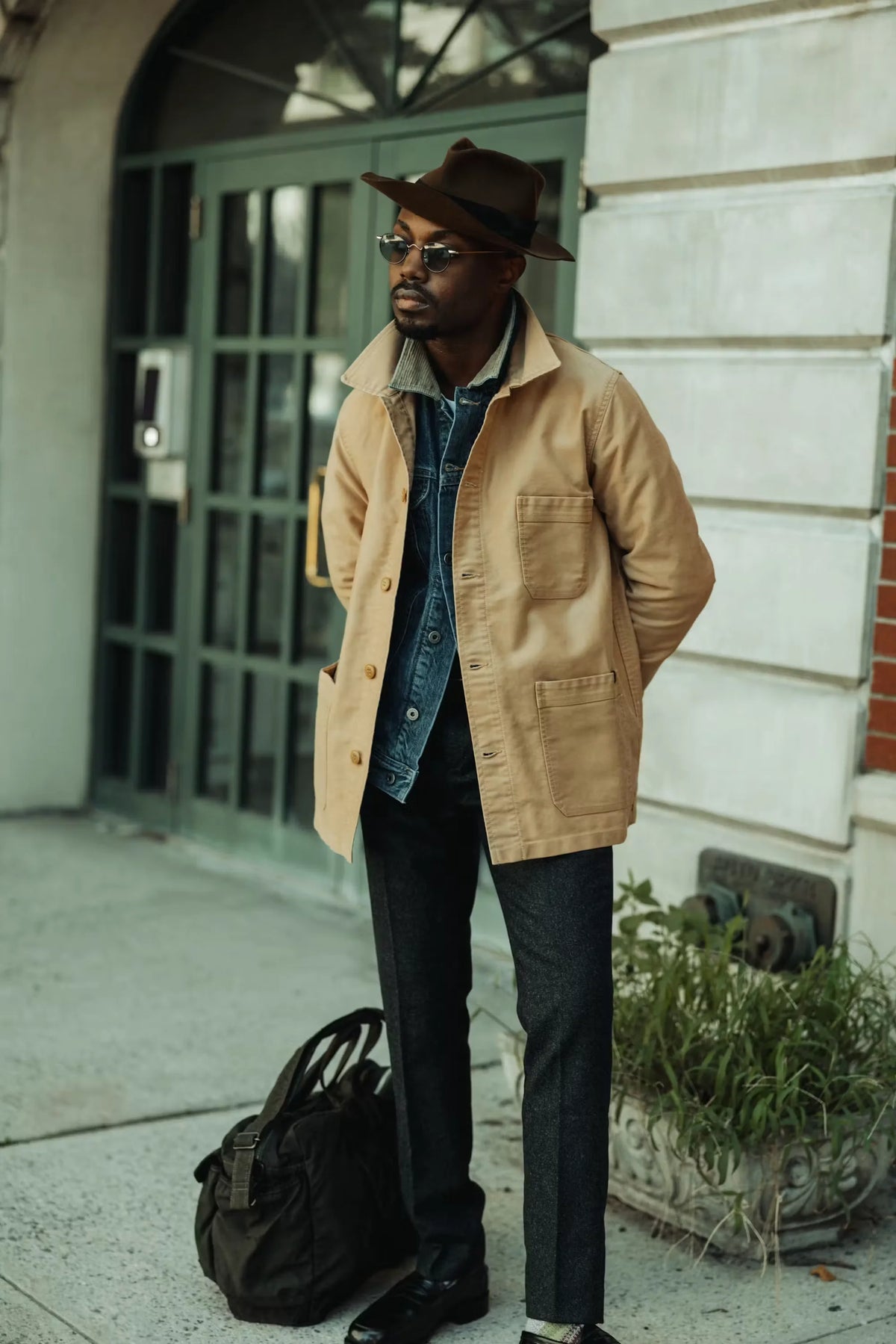 French Work Chore Jacket