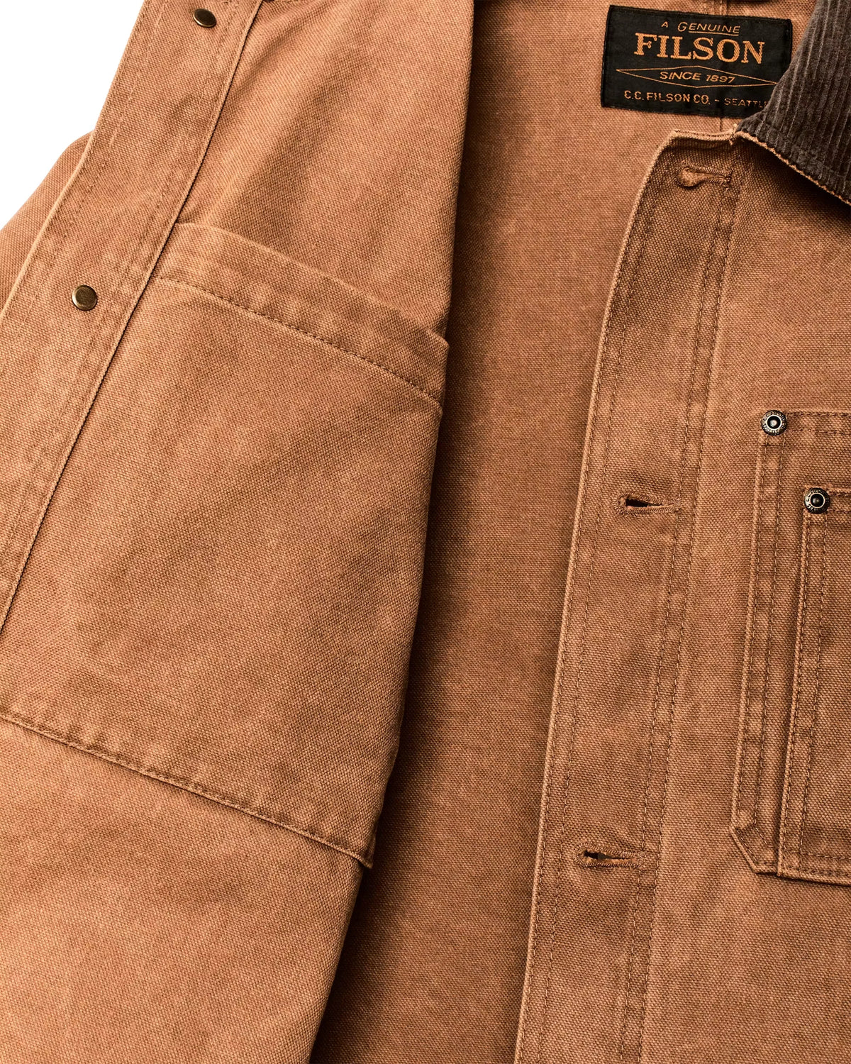 Rustic Canvas Barn Coat