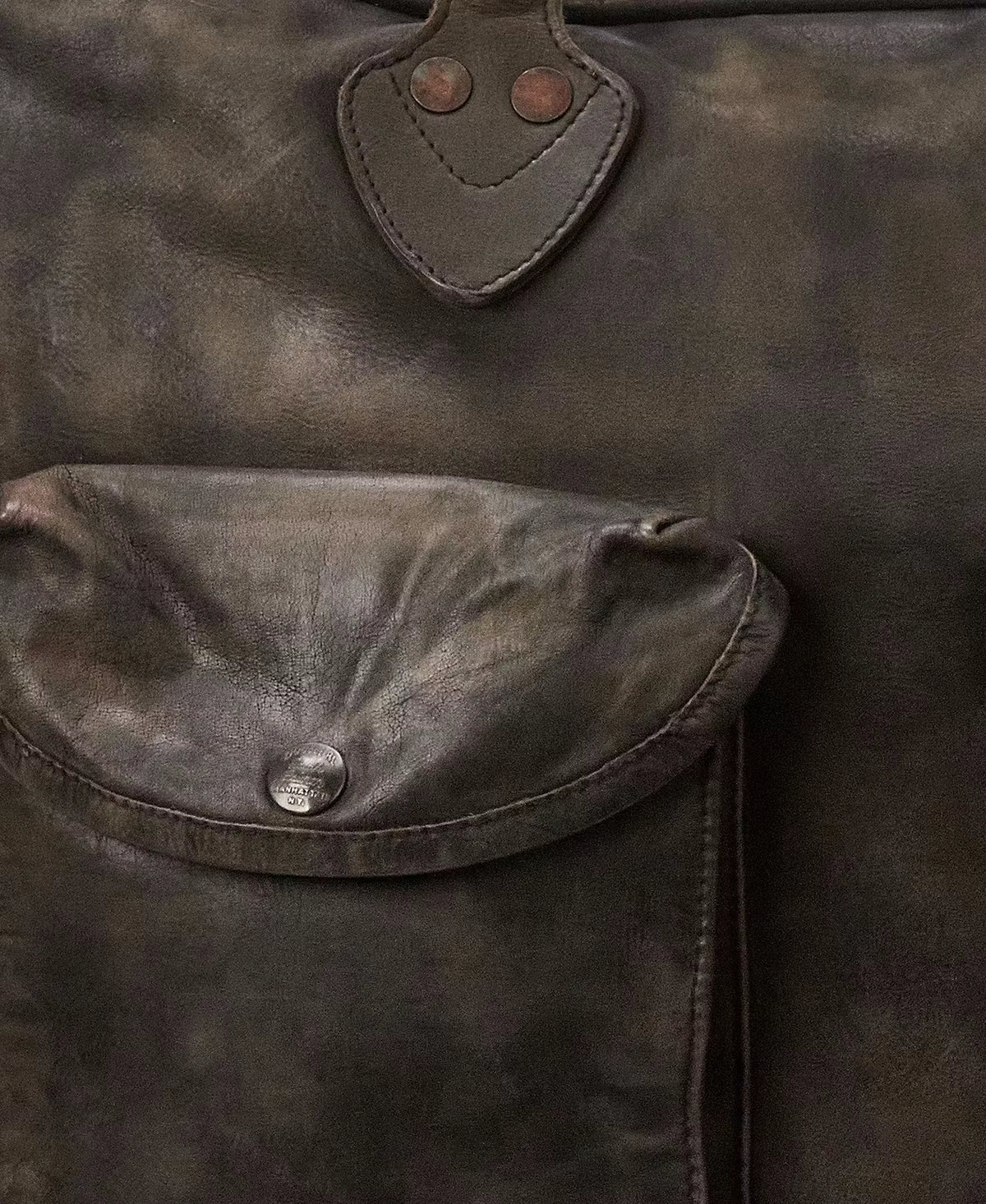 Leather Cargo Briefcase