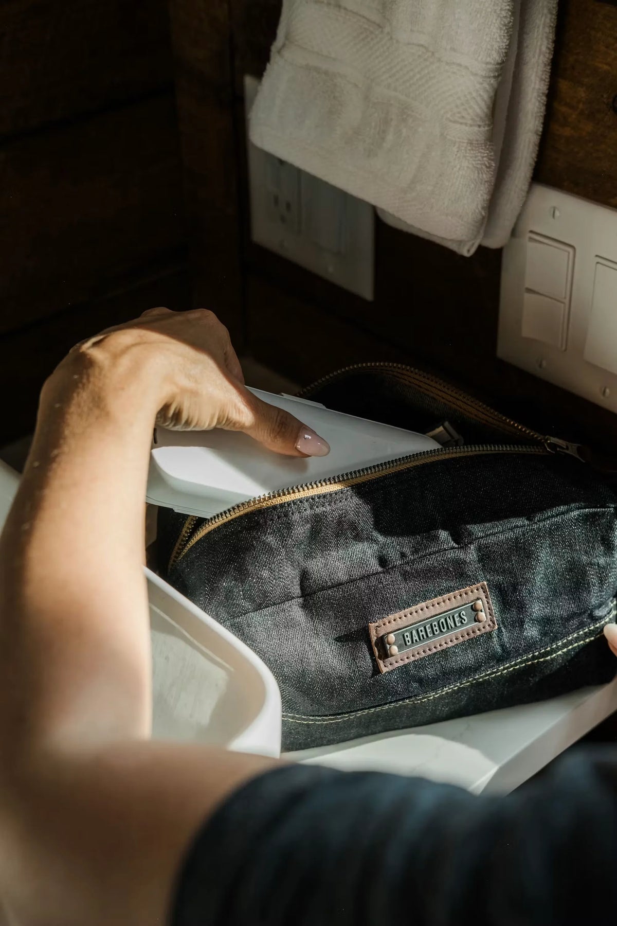 Neelum 3L Dopp Kit - Denim