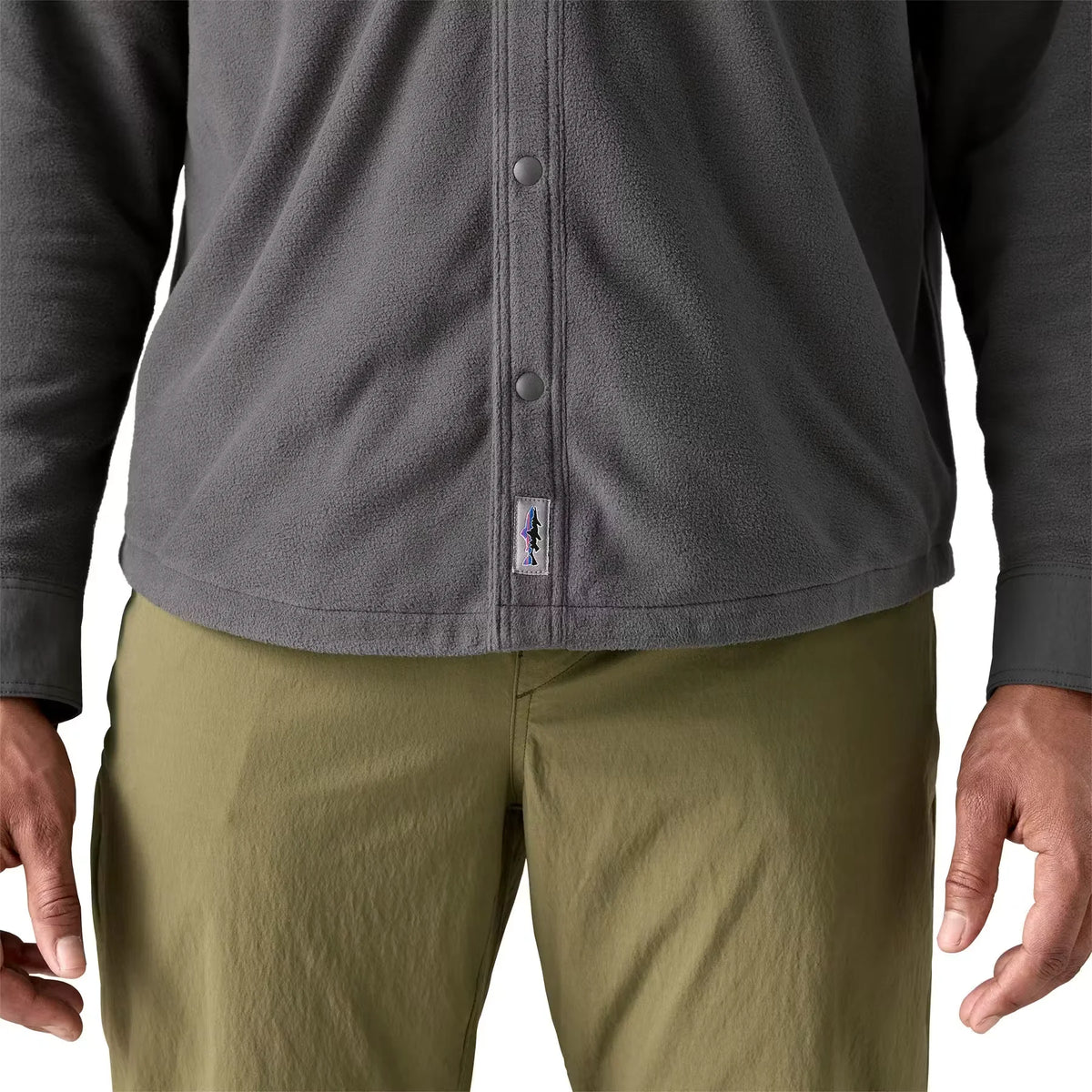Long-Sleeved Early Rise Snap Shirt