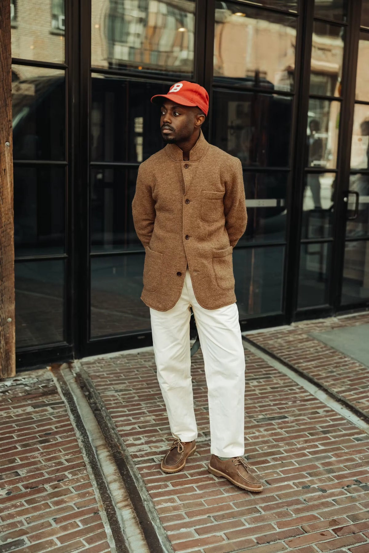 Boiled Wool Chore Blazer