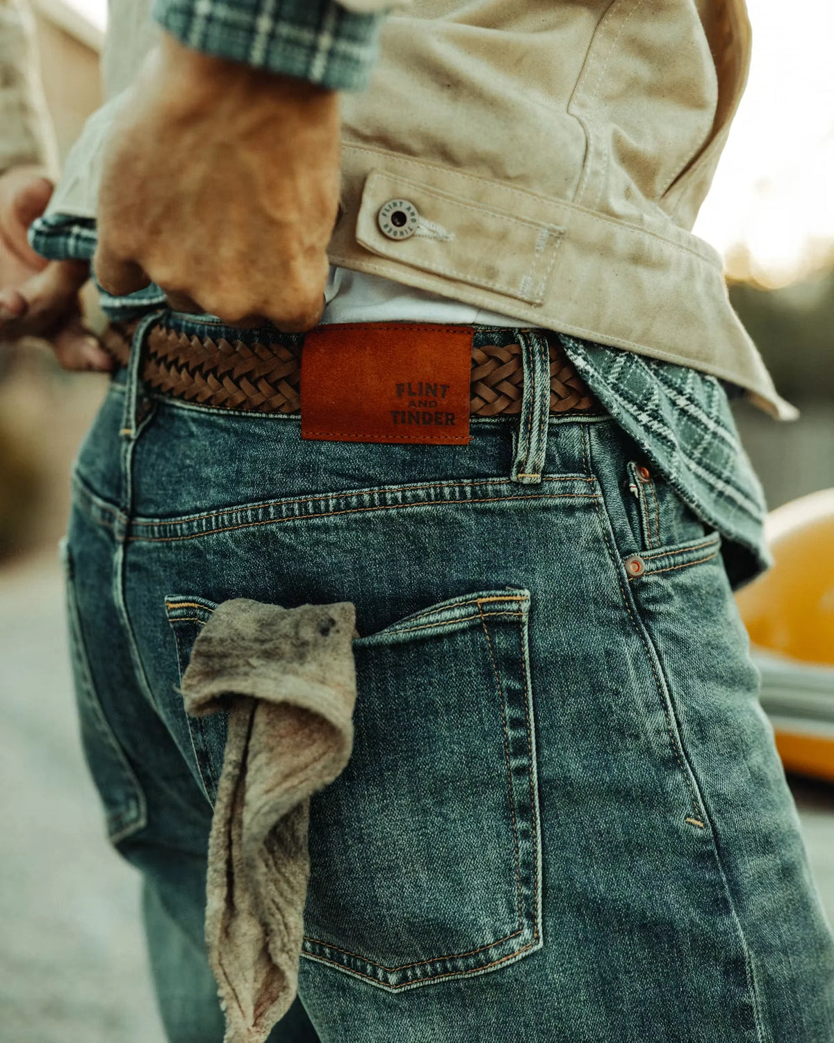 Stretch Selvedge Denim - HB Straight