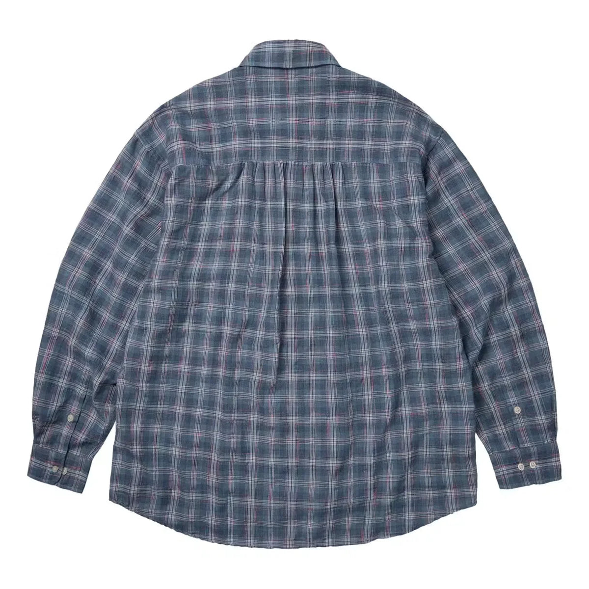 Uneven Check Shirt