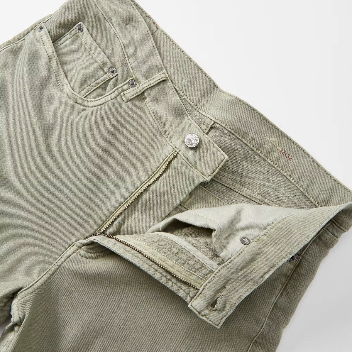Stretch Terry 5-Pocket Pant - Slim Straight