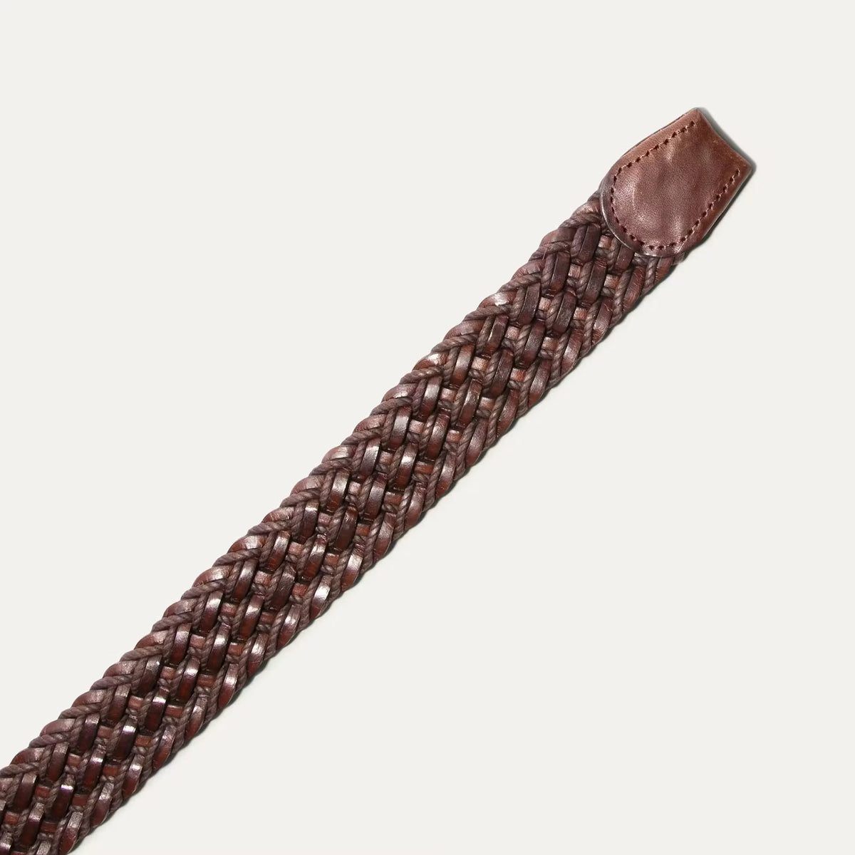 Leather & Braided Waxed Cord Belt