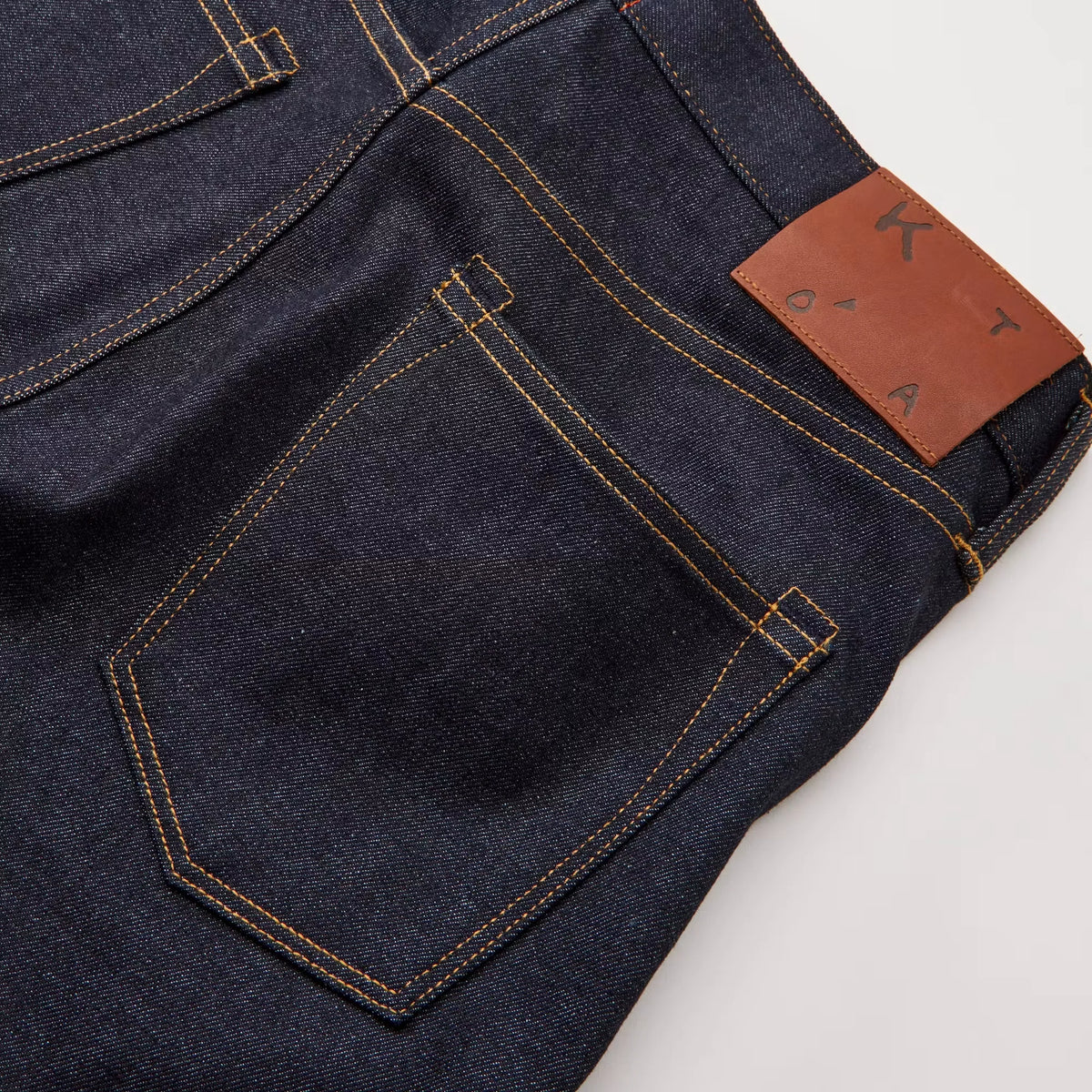 The Scissors Slim Tapered Stretch Selvedge Denim Jeans