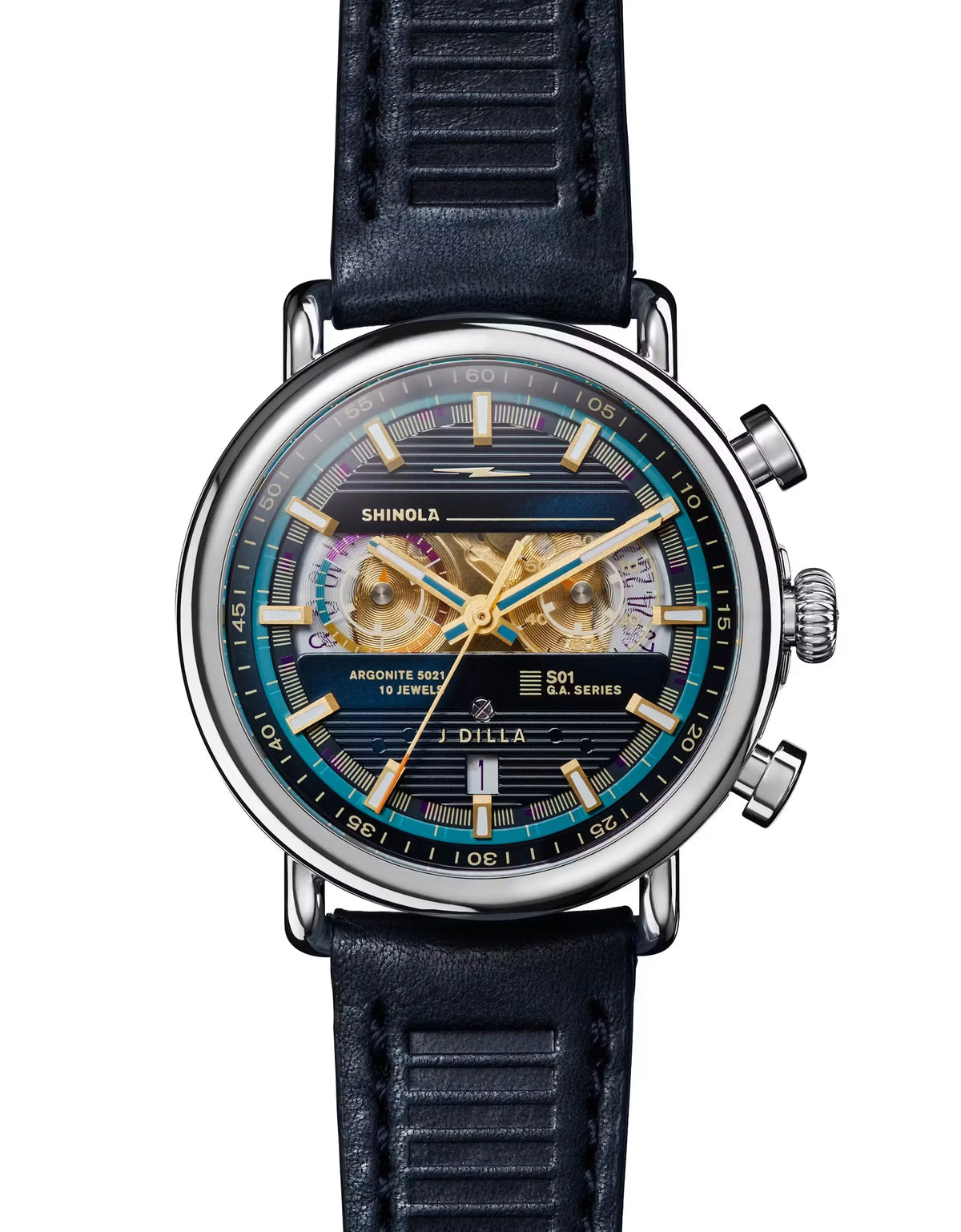 Le Gift Set: Runwell 2 Eye Chrono 41mm, J Dilla