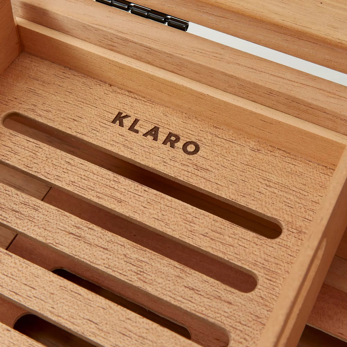 Military Glass Top Cigar Humidor - Exclusive