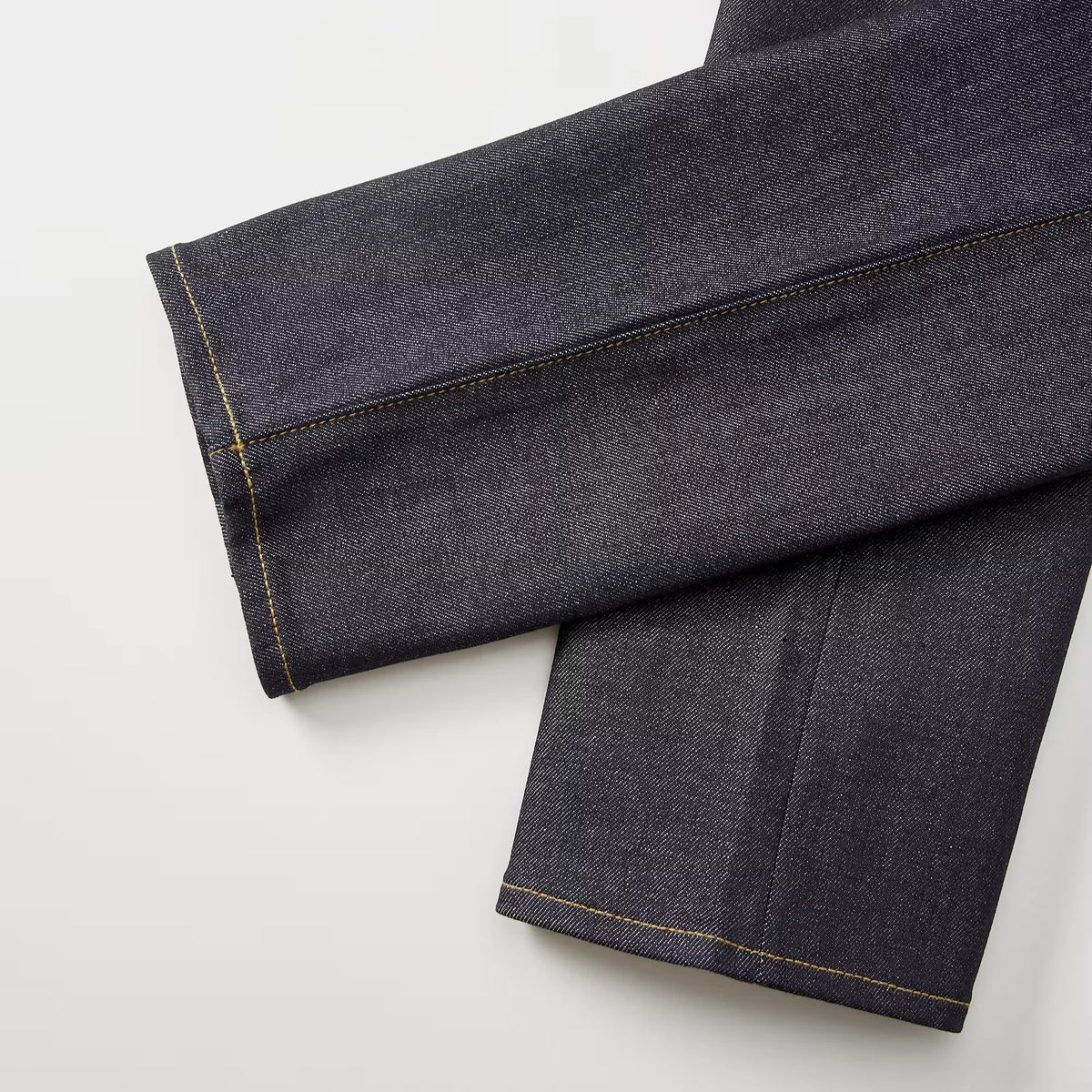 The Pen Slim Straight Stretch Selvedge Denim Jeans