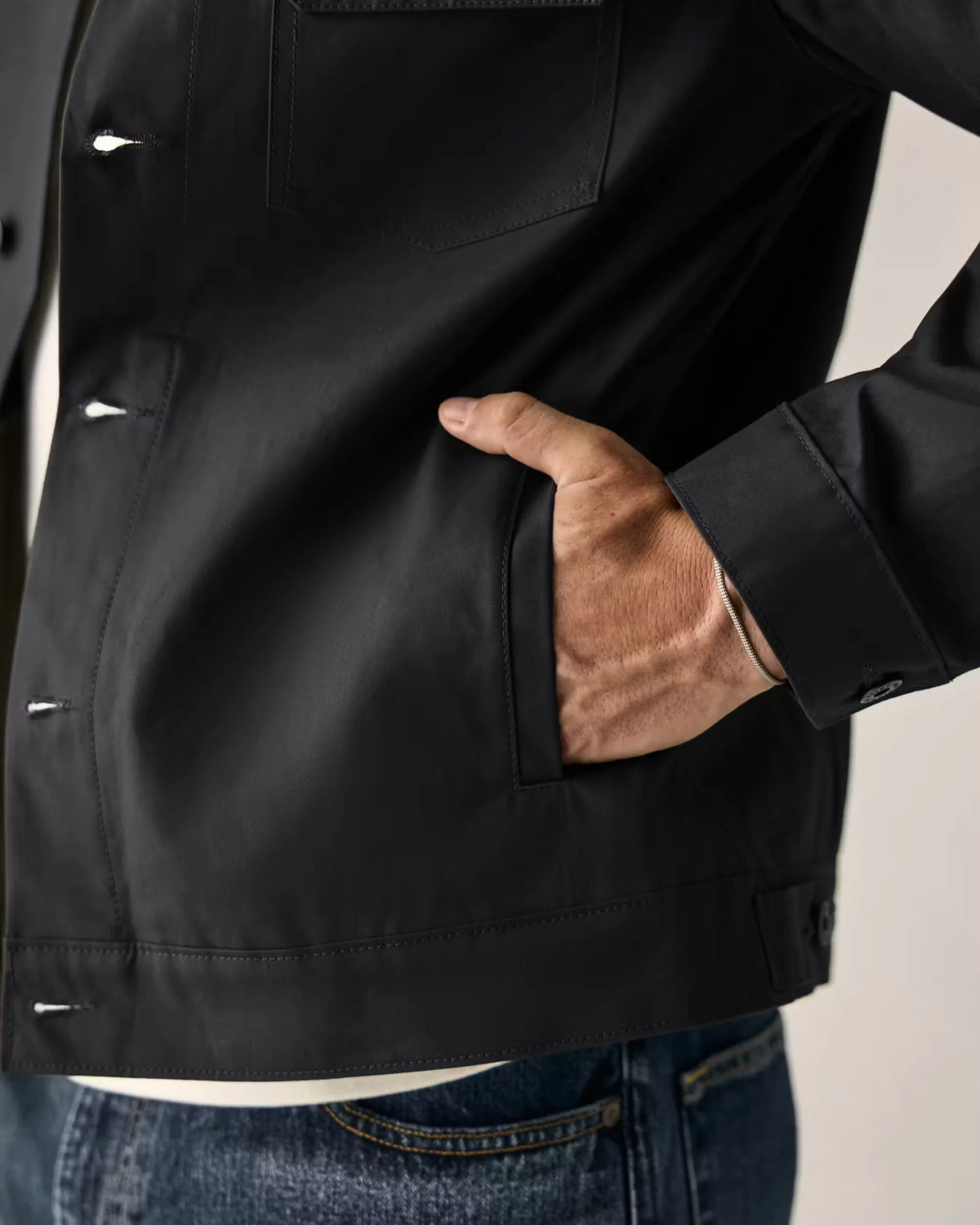 Dry Wax Trucker Jacket