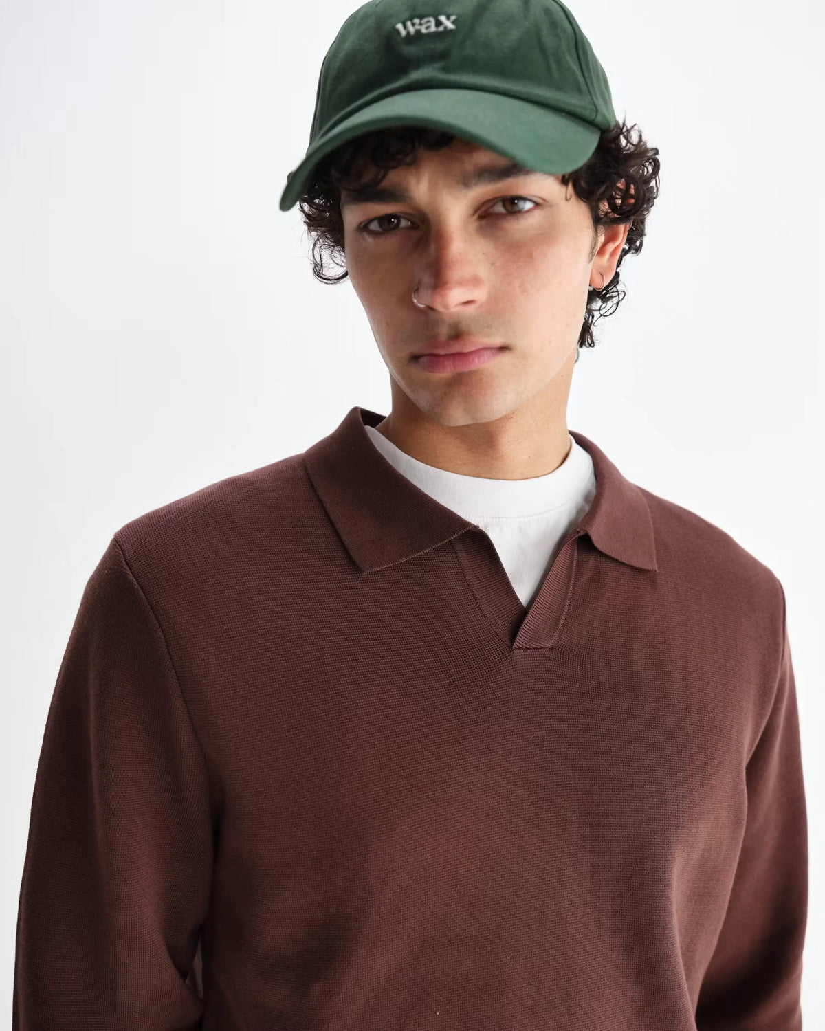 Carter Open Collar Polo