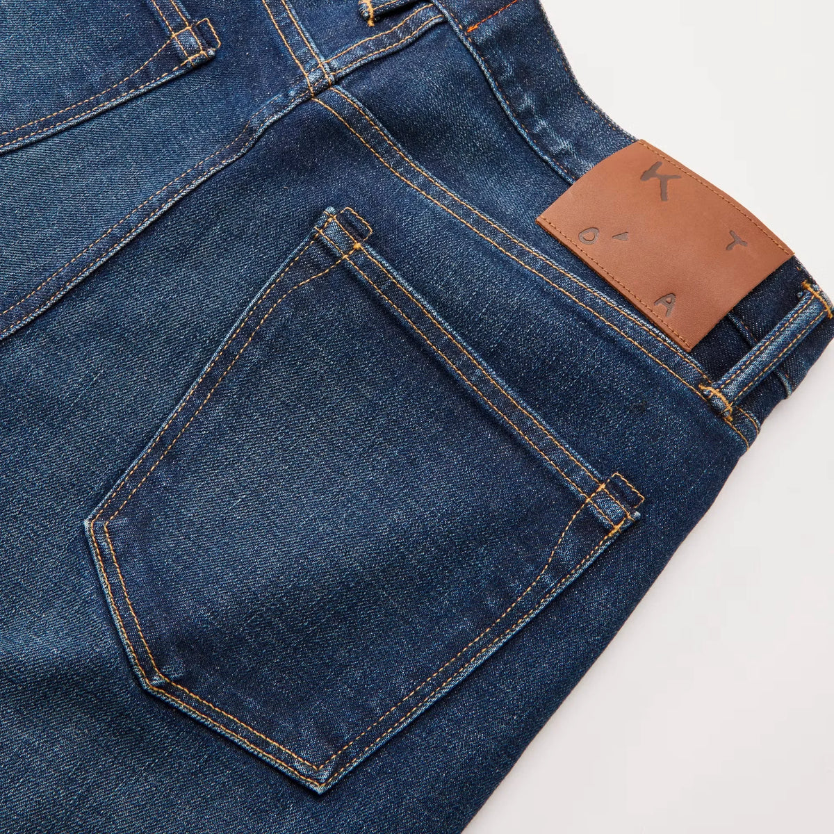 The Scissors Slim Tapered Stretch Selvedge Denim Jeans