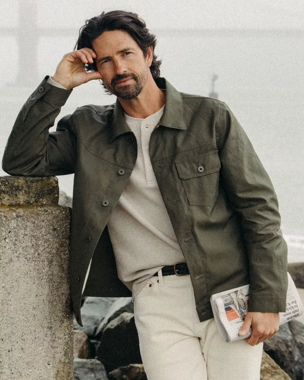 Dry Wax Trucker Jacket