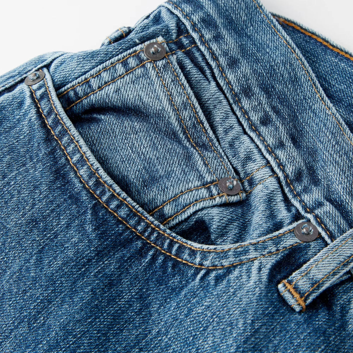 Classic Tapered Selvedge Denim Jeans