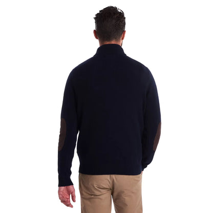 Essential Patch Half Zip Sweater