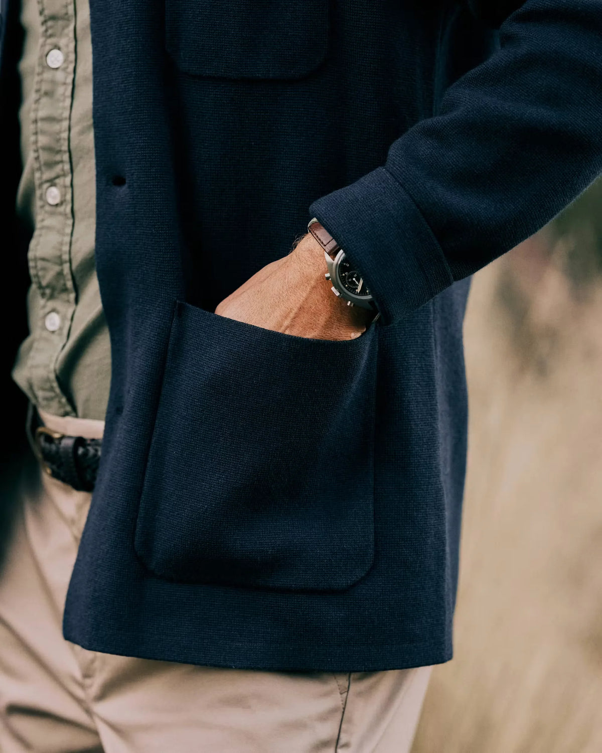 Sweater Chore Coat