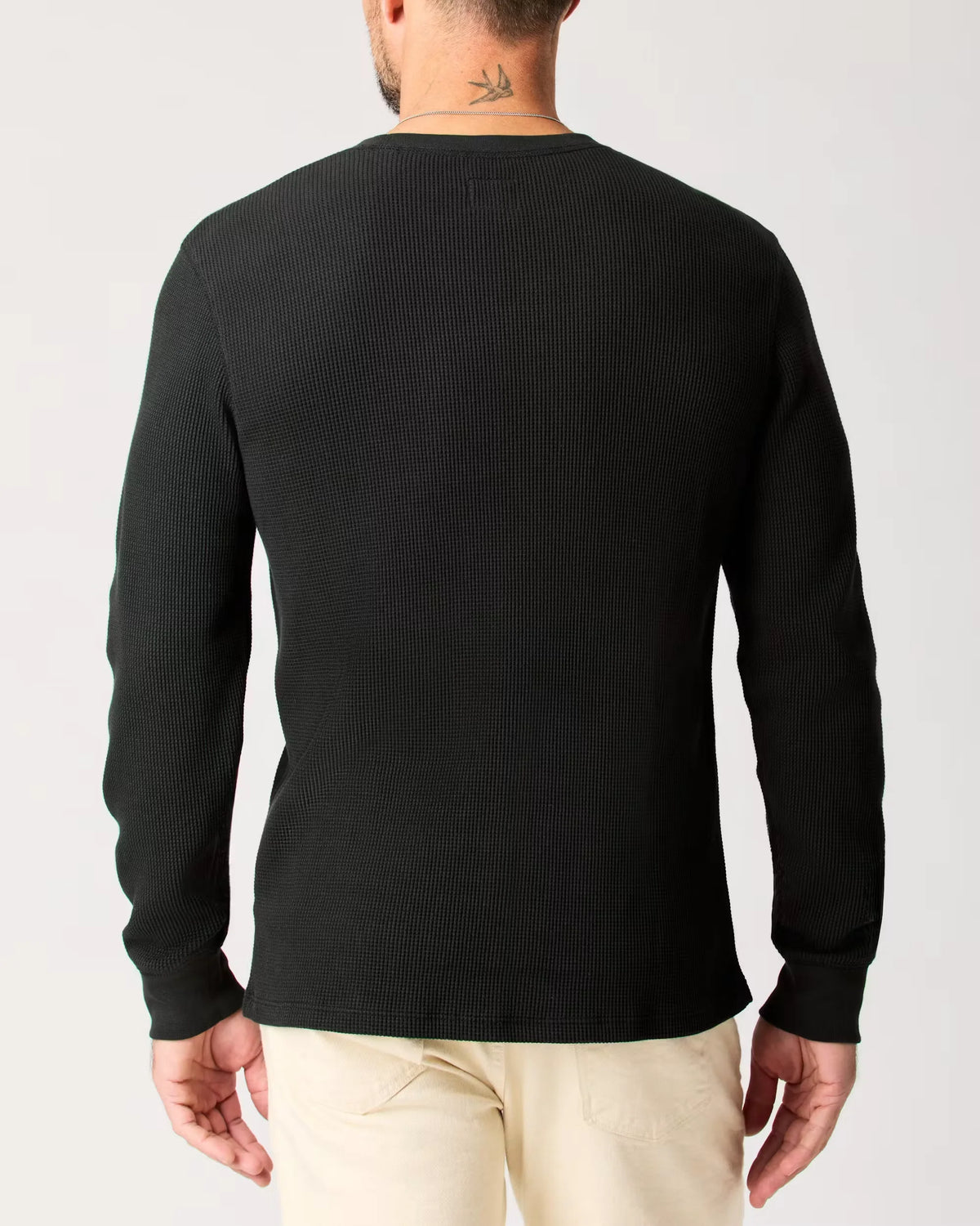 Waffle Thermal Crewneck