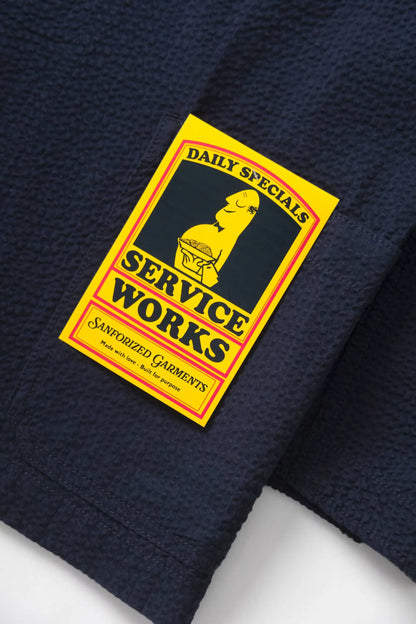 Seersucker Sever Suit Jacket