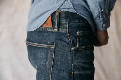 The Scissors Slim Tapered Stretch Selvedge Denim Jeans