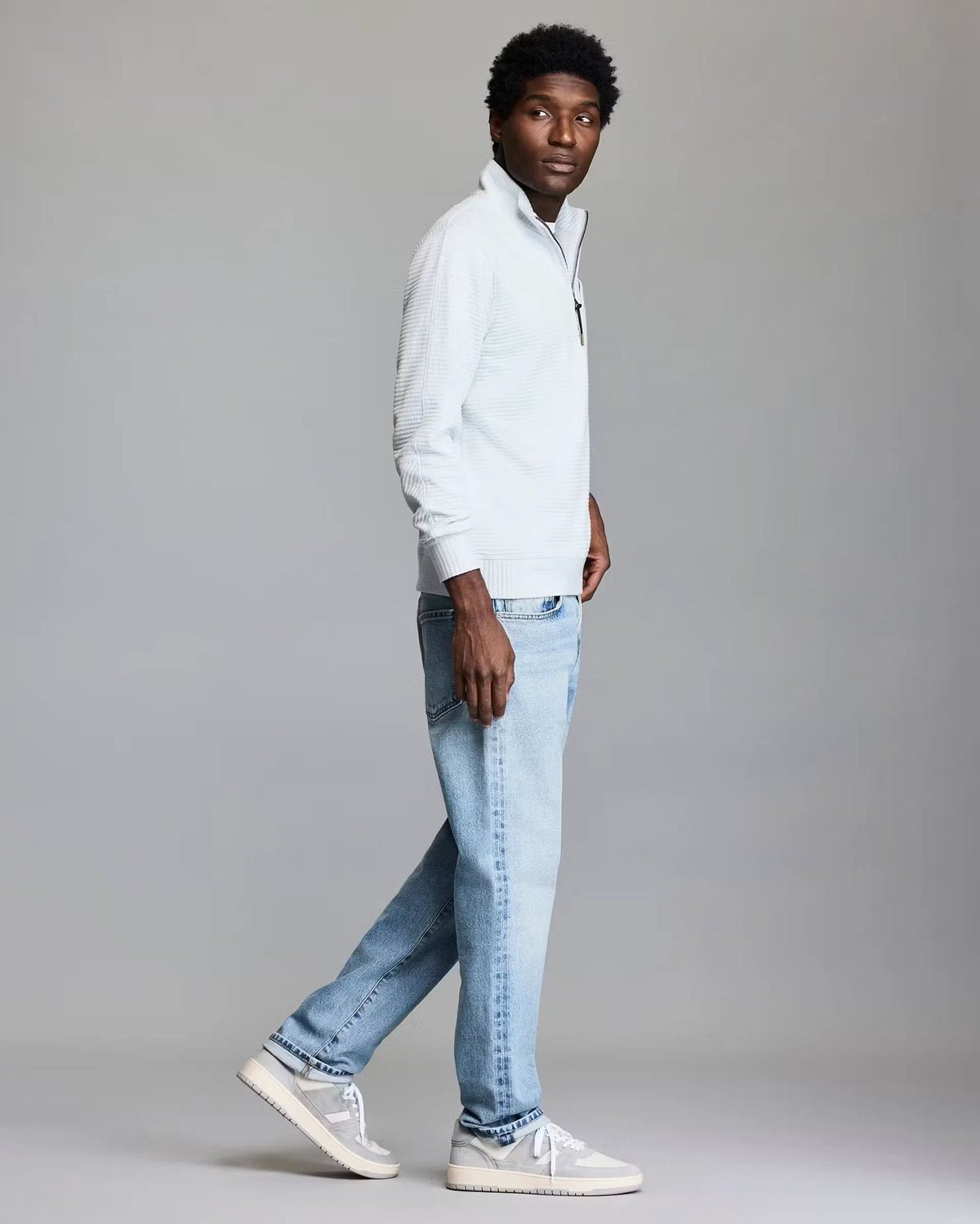 Quilted Half-Zip