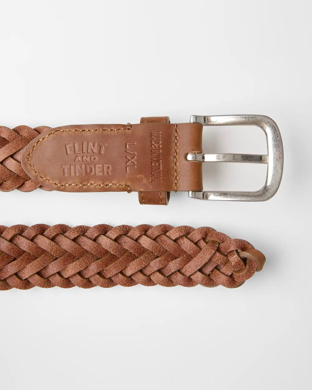 Braided Leather Belt