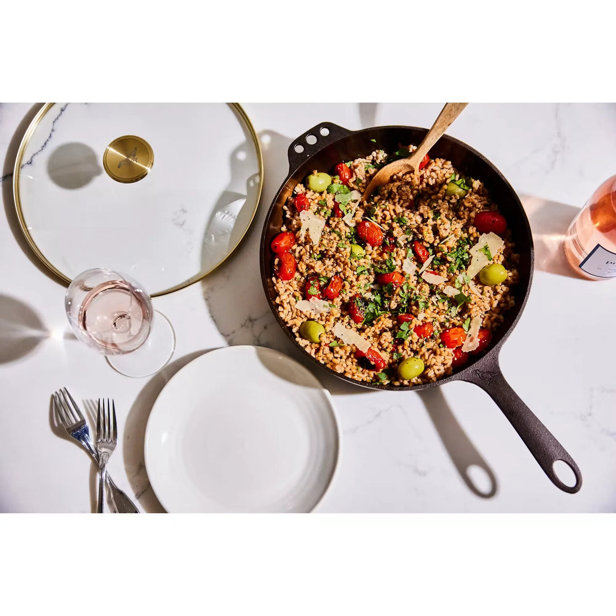 No. 11 Deep Skillet with Glass Lid