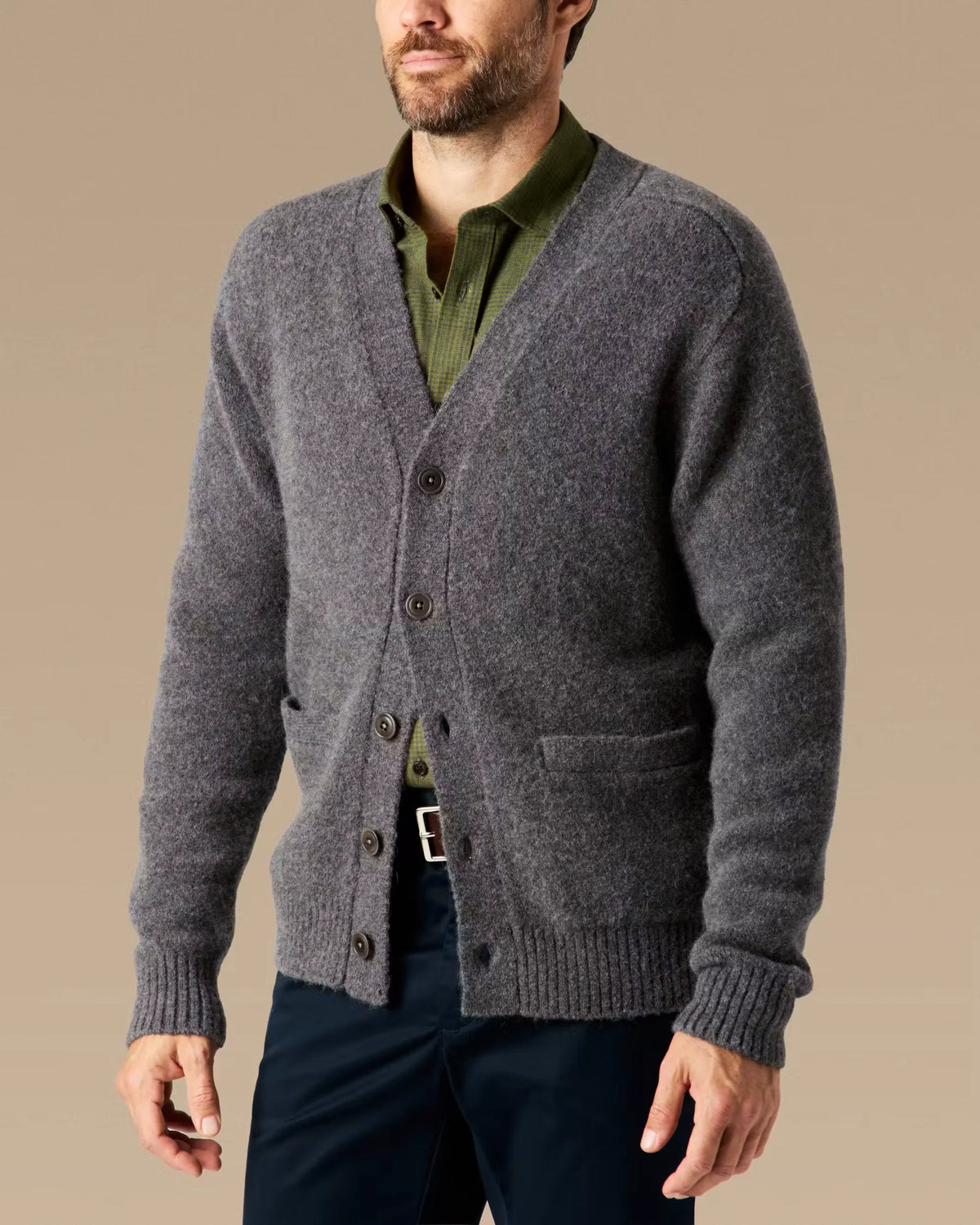 YakWool Cardigan Sweater