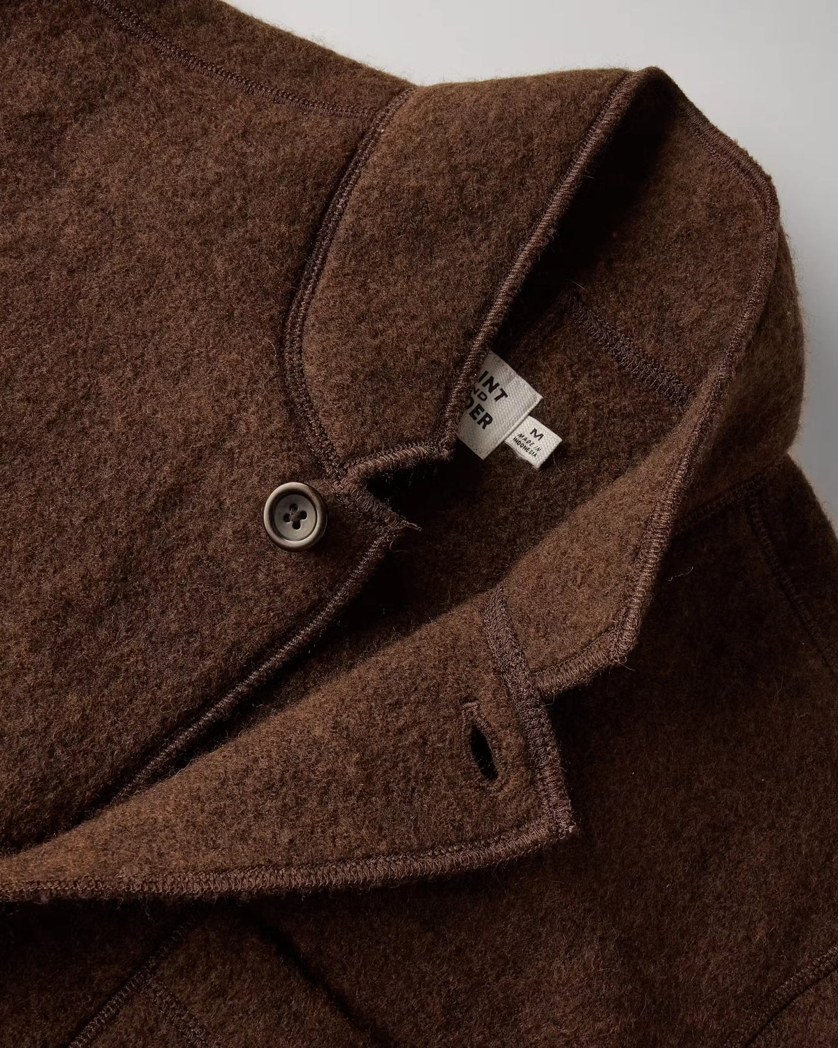 Boiled Wool Chore Blazer