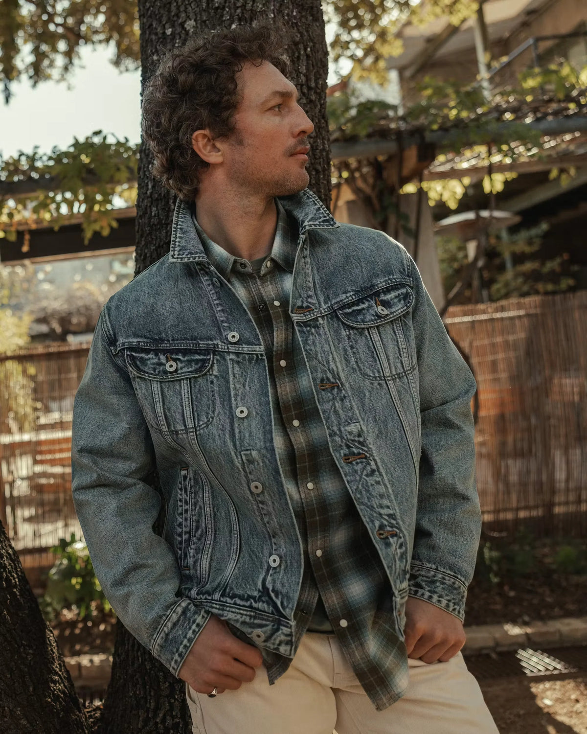 Selvedge Denim Trucker Jacket