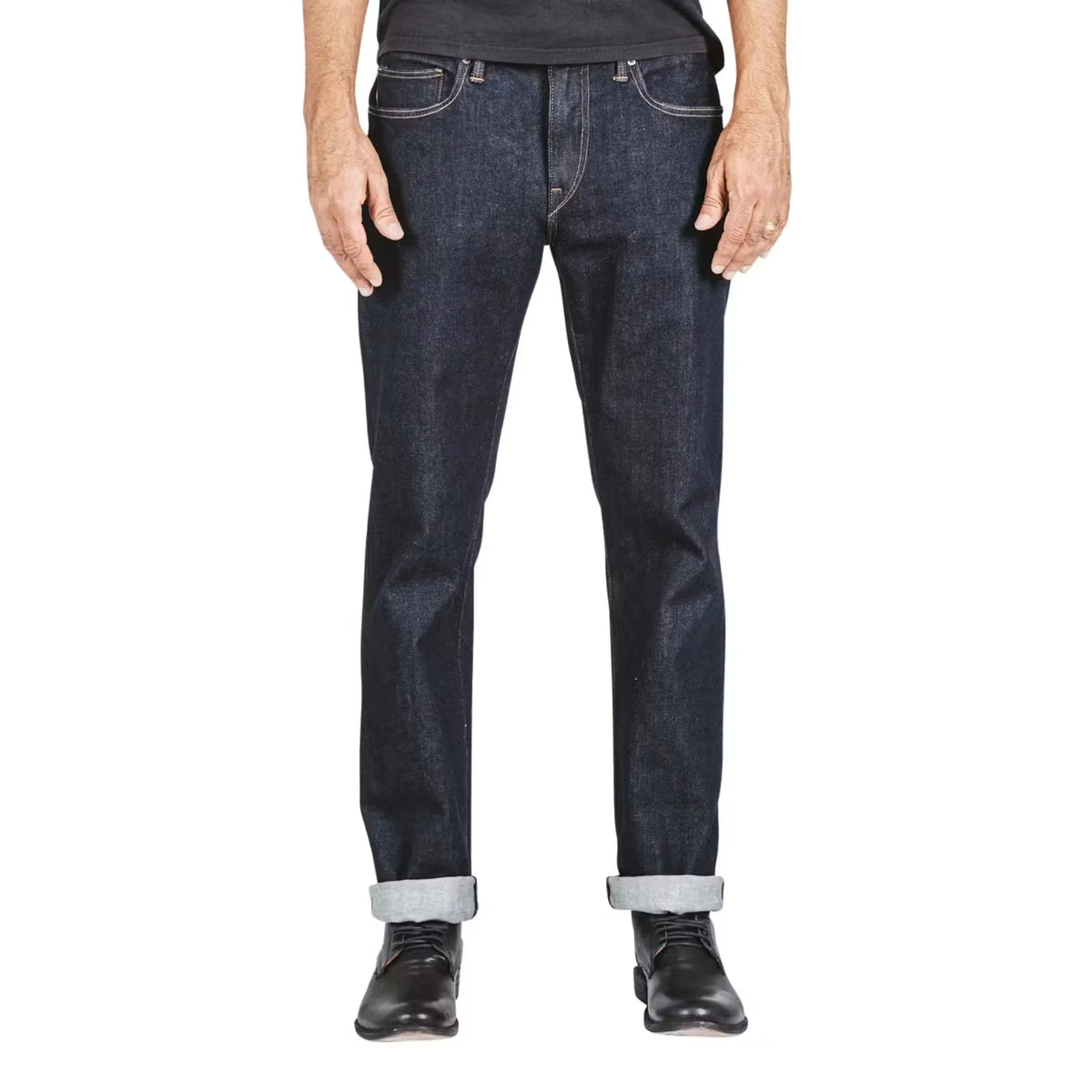 The Hammer Straight Stretch Selvedge Denim Jeans