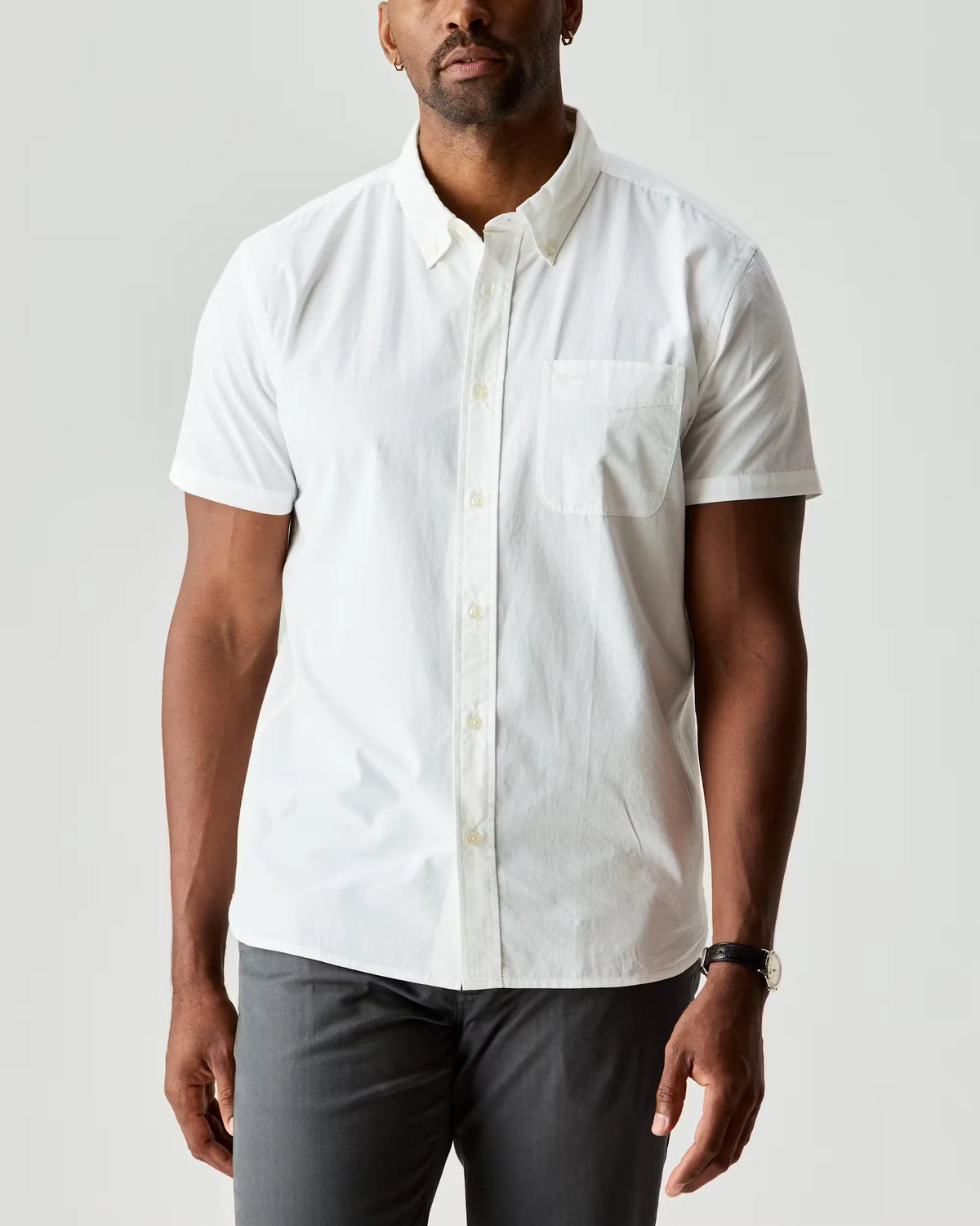 Poplin Draftsman Short Sleeve Shirt