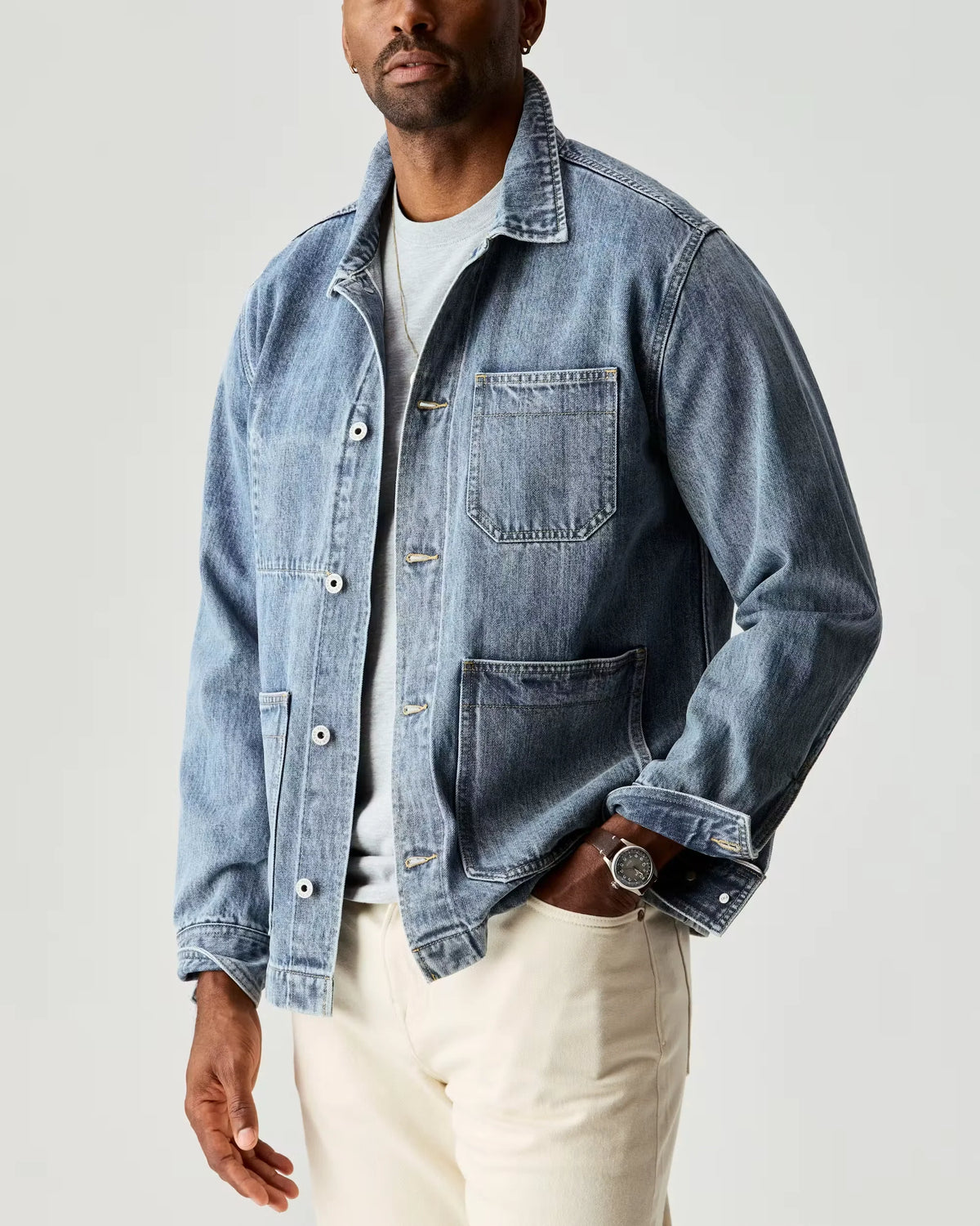 Selvedge Denim Chore Jacket