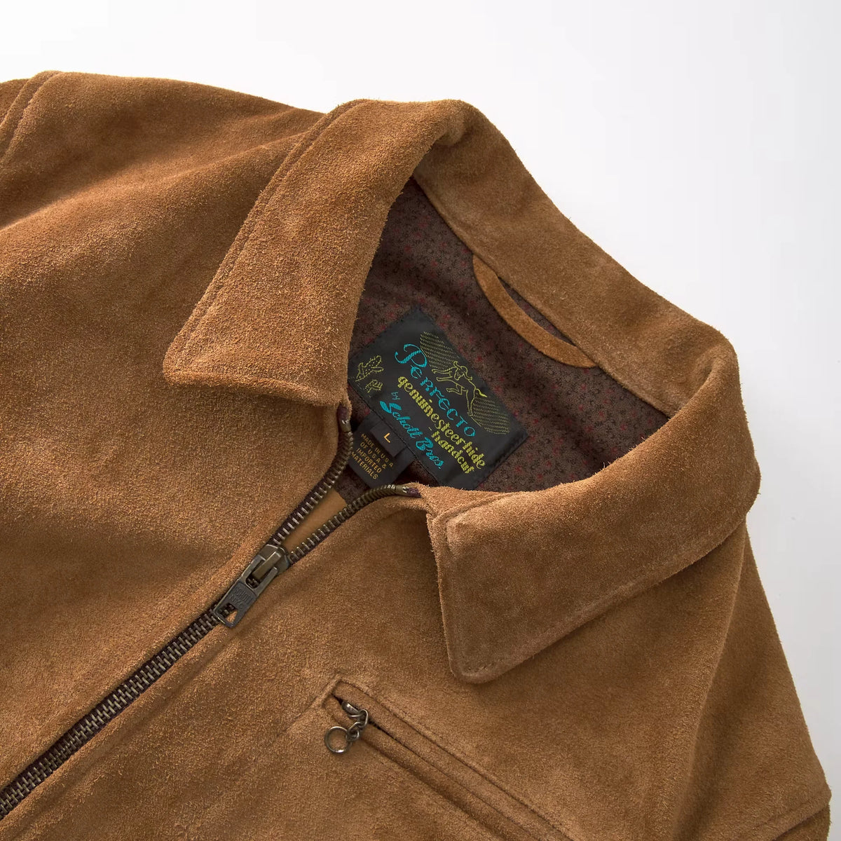 Roughout Leather Suede Jacket