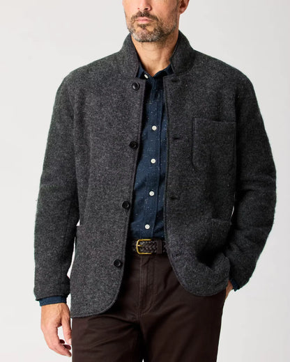 Boiled Wool Chore Blazer