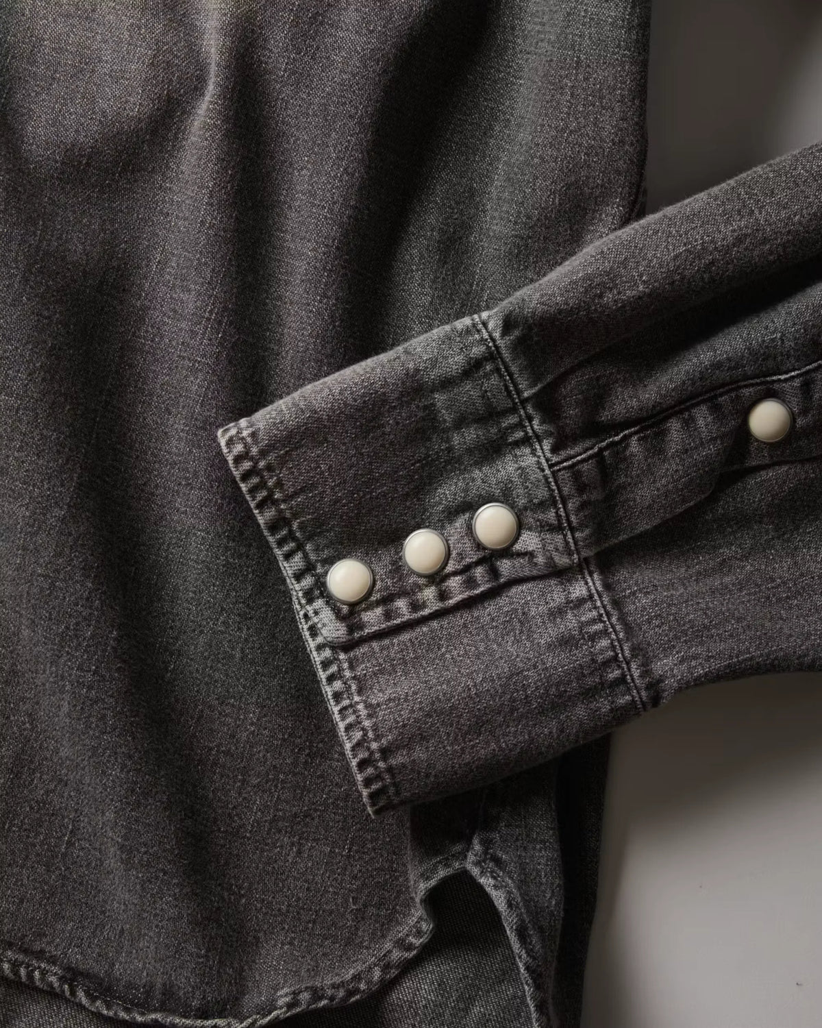 Denim Pearlsnap Shirt