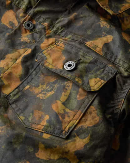 Flannel-Lined Waxed Trucker Jacket