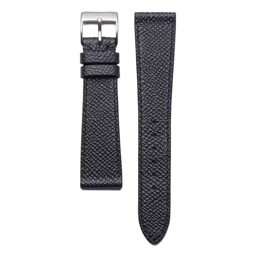 Textured French Calfskin Leather Watch Strap