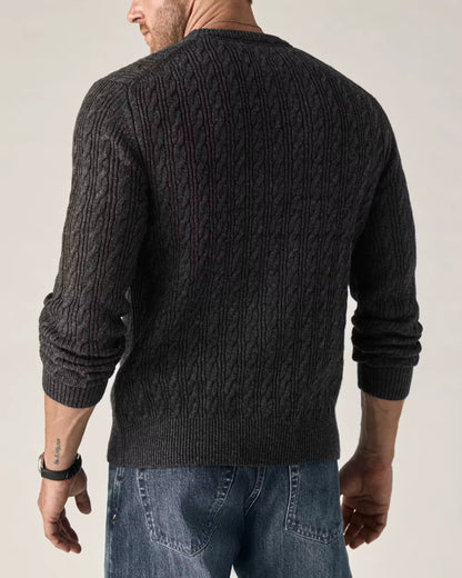 EasyCash Merino Cable Knit Sweater