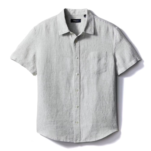 Short Sleeve Isles Linen Shirt