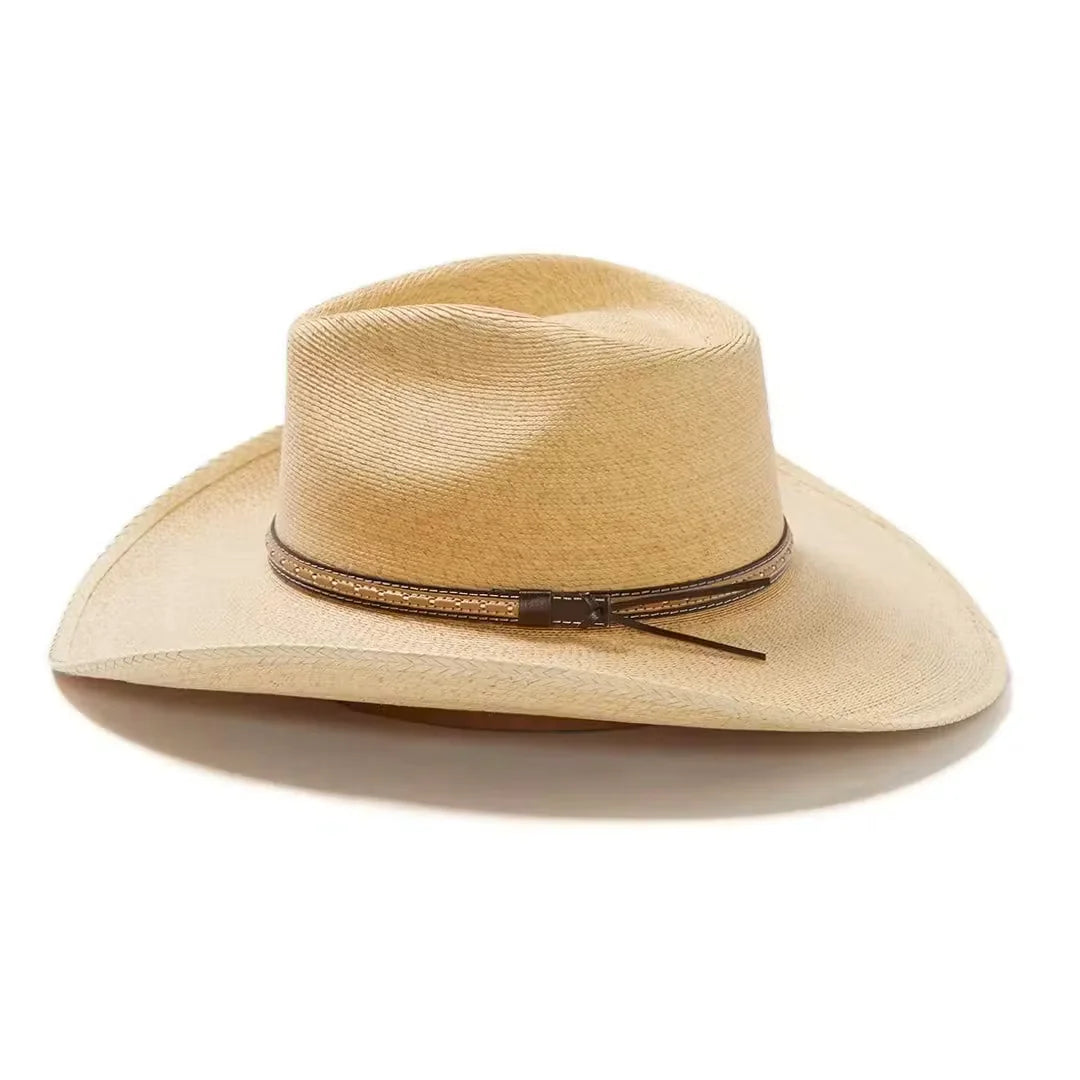Sawmill Palm Leaf Western Hat