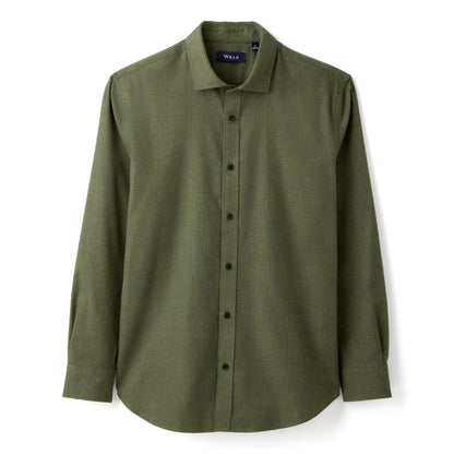 Brushed Woven Dress Shirt