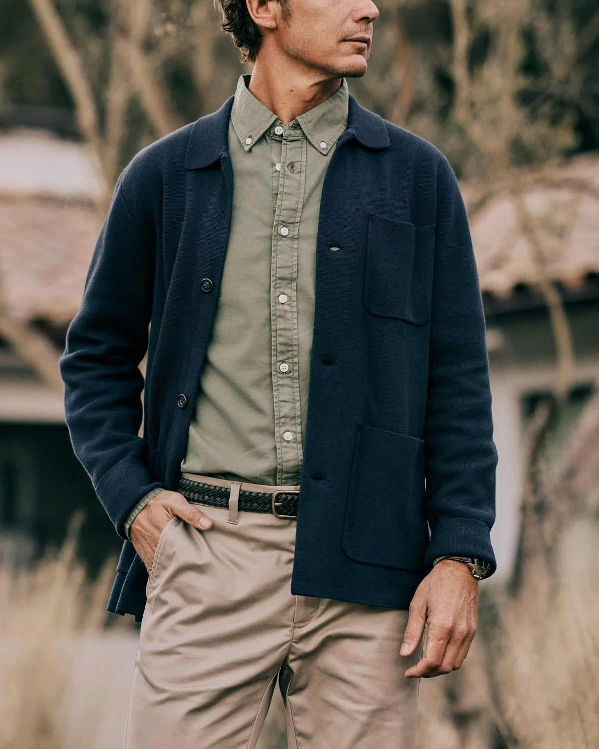 Sweater Chore Coat