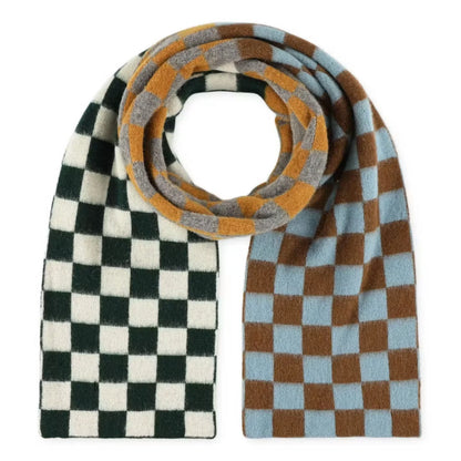 Cosmic Checkerboard Scarf